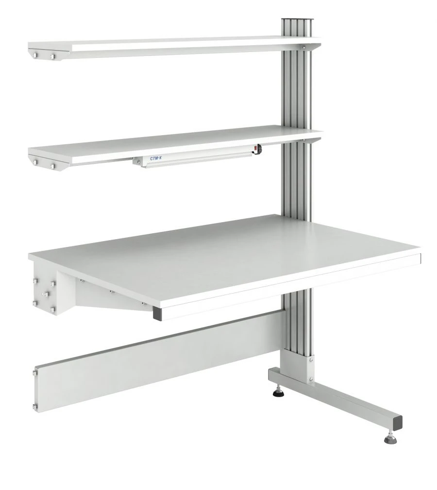 Additional set for table SM-L with profile height 1600 mm and shelf depth 300 mm