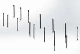 Set of window trim parts (gas engine suburban) restyling single glazing. Window trim 5299-132 (gas