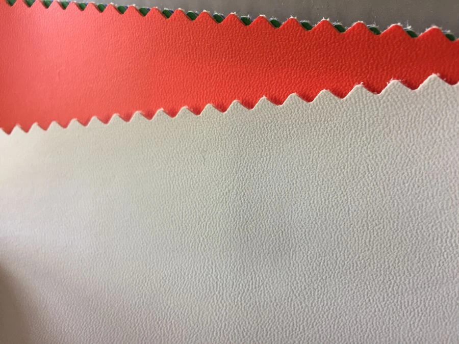 Silk faux leather