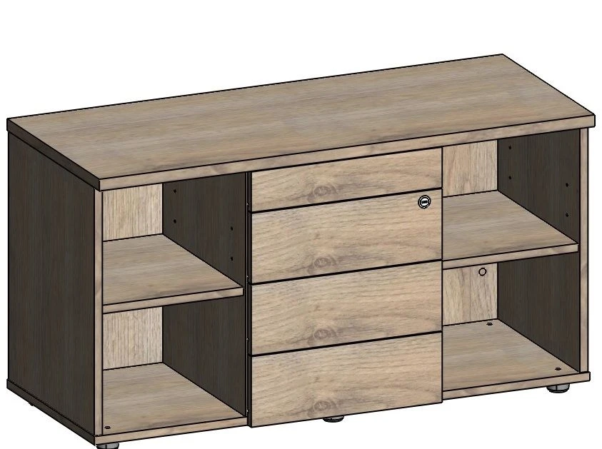 Service cabinet with drawers KS.TS-7.17.1