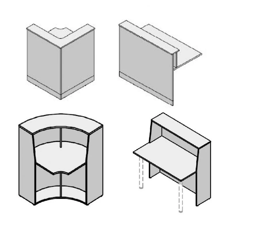 Administrator's desk module