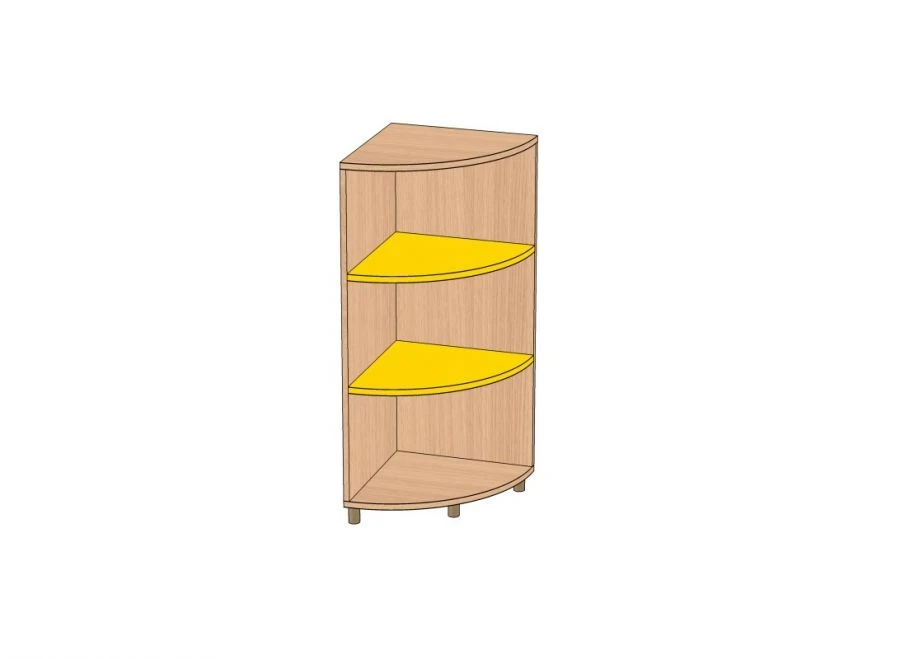 Children's corner cupboard 400*400*919 mm DSHU-2