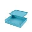 Polymer rectangular tray with lid LPu-0,5-"ELAT" according to TU 9398-007-24320270-2004