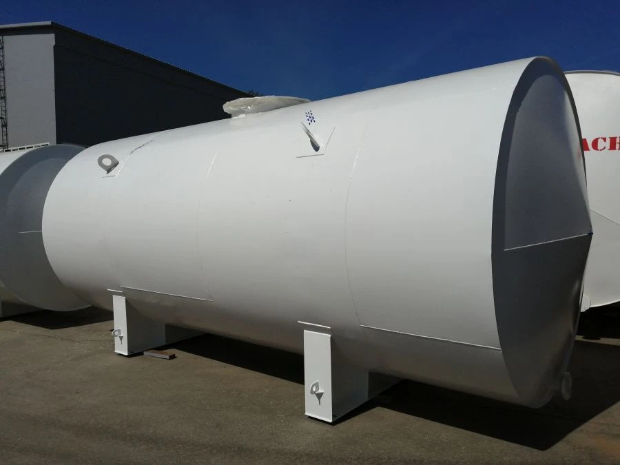 Horizontal steel tank of 5 m3 volume type RGS-5