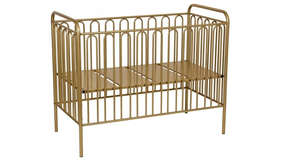 Polini kids Vintage 150 metal cot, gold, item 0001649.8
