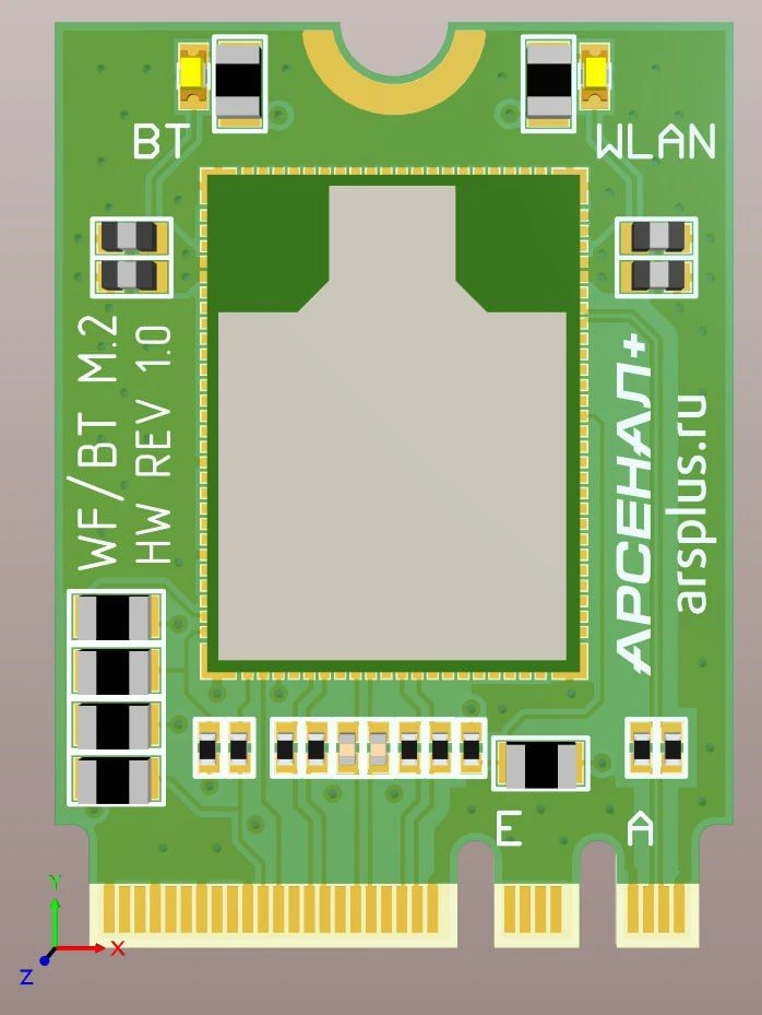 WiFi/BT M.2 module PMTL.469535.003