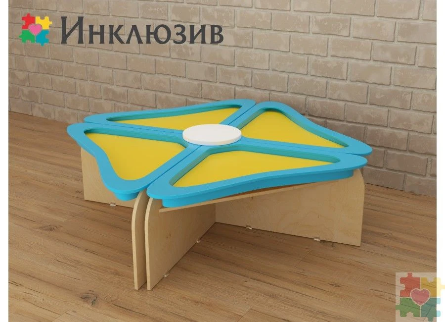 Didactic table "Cornflower" art. 17-0001