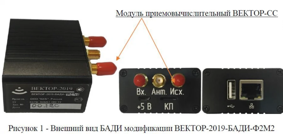 Hardware blocks for remote measurements of parameters of data transmission networks VECTOR-2019-BADI-F2M2