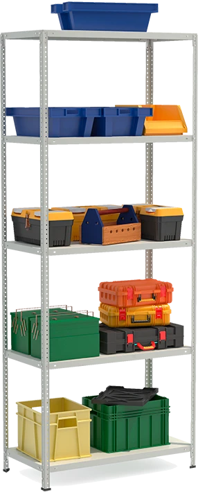 Metal shelf reinforced shelving unit model STF Shelf 1055-2.5