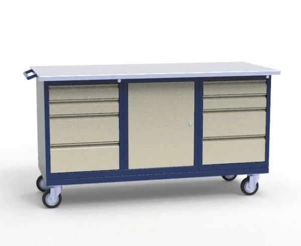 Workbenches on wheels SVM series