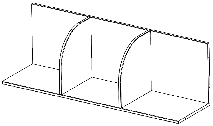 Modular wall, module SMD.12