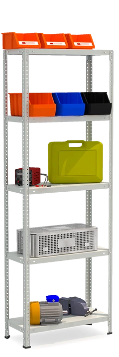 Metal shelf reinforced shelving unit model STF Shelf 735-2.0