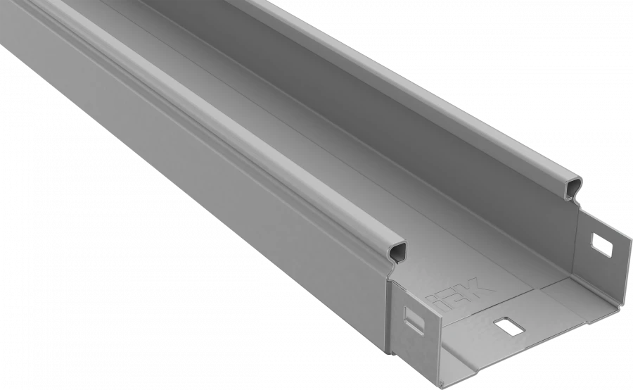 CLNK10-050-100-3 ESCA Non-perforated tray 50x100x3000 RAL 9016 IEK
