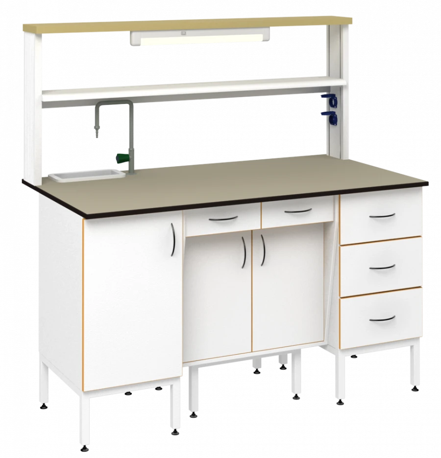 Chemical wall table 1500 PCLgT