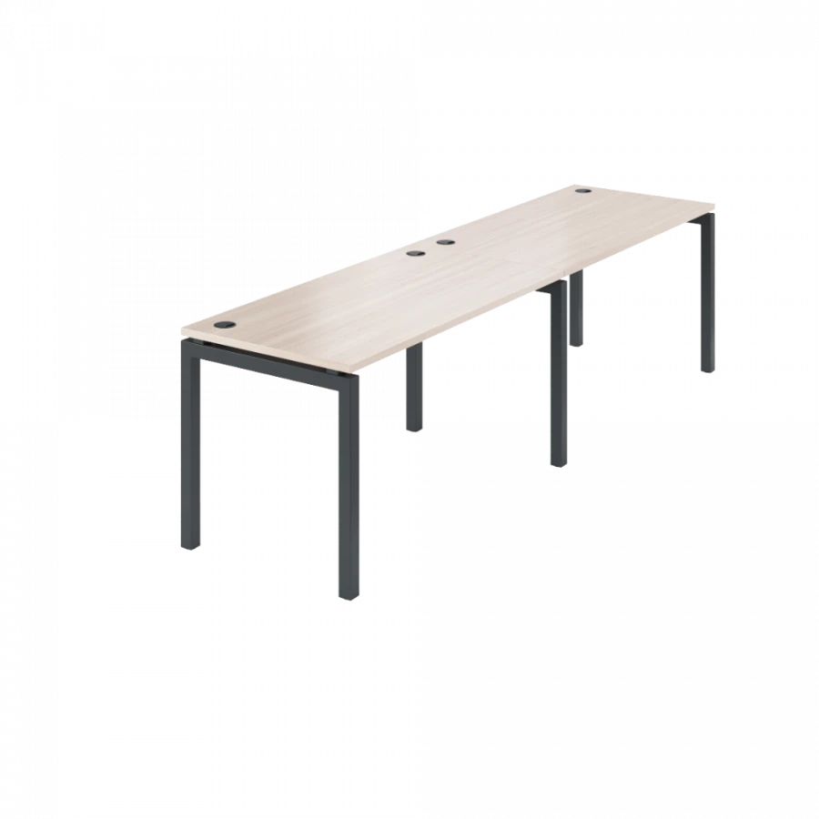 Bench linear for 2 workstations AMBL-004.60-2