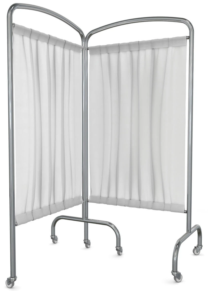 Two-section medical screen SHRT-2 from the set of general hospital furniture "LABROMED-3" according to TU 9452-009-13305037-2008