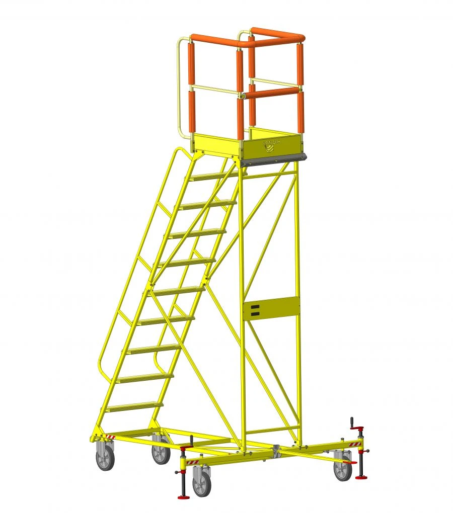 Aerial stepladder AC-3.3-4