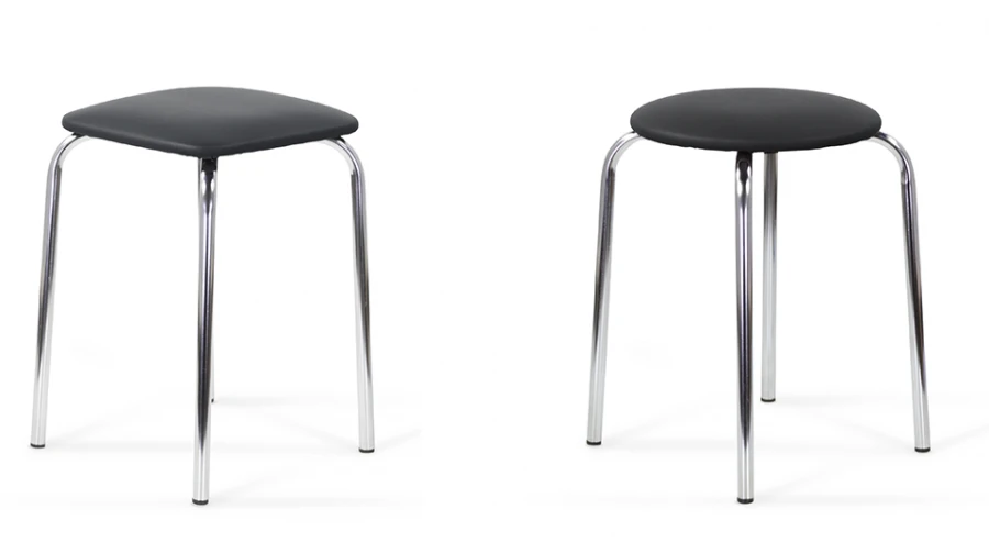 Round and square stool