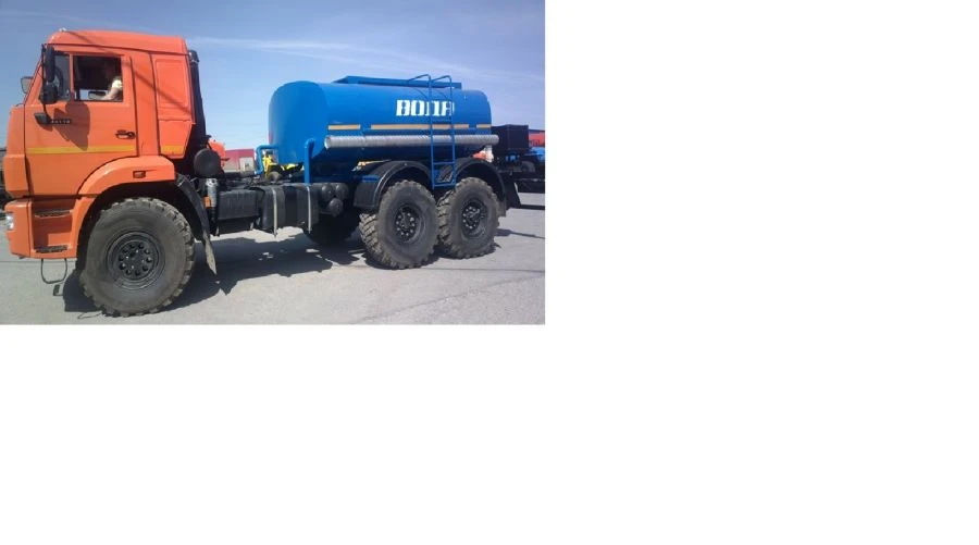 Tank truck for food liquids (ACPT), UZST brand, type UZST03, modification 6620-31 on KAMAZ 5350-D5 chassis.
