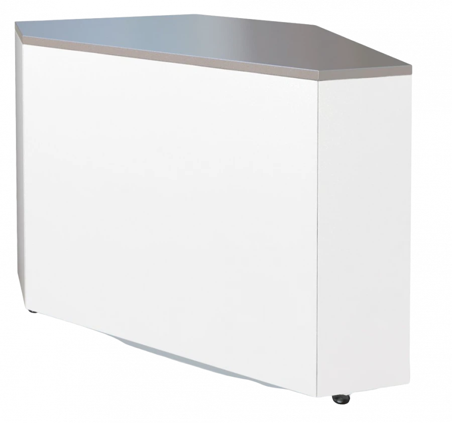 Counter P2629 "Tair UN" non-cooled cash desk, outside corner