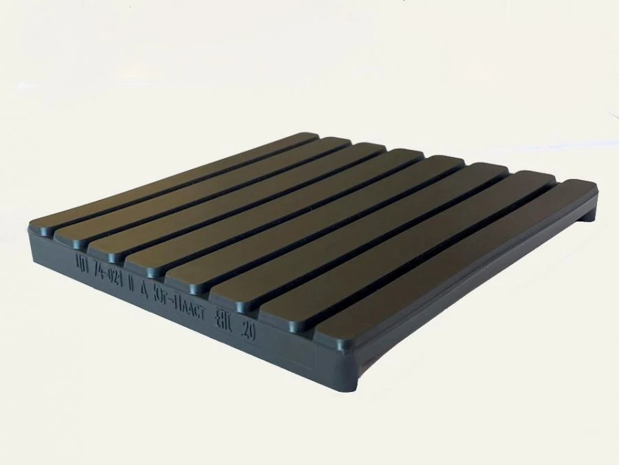 Laying of railway track fastening CP 74 (category II, execution D, material "Pikaloy")