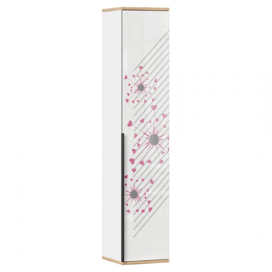 Urban LD.528040.000 Single-leaf cupboard (White/Pink )