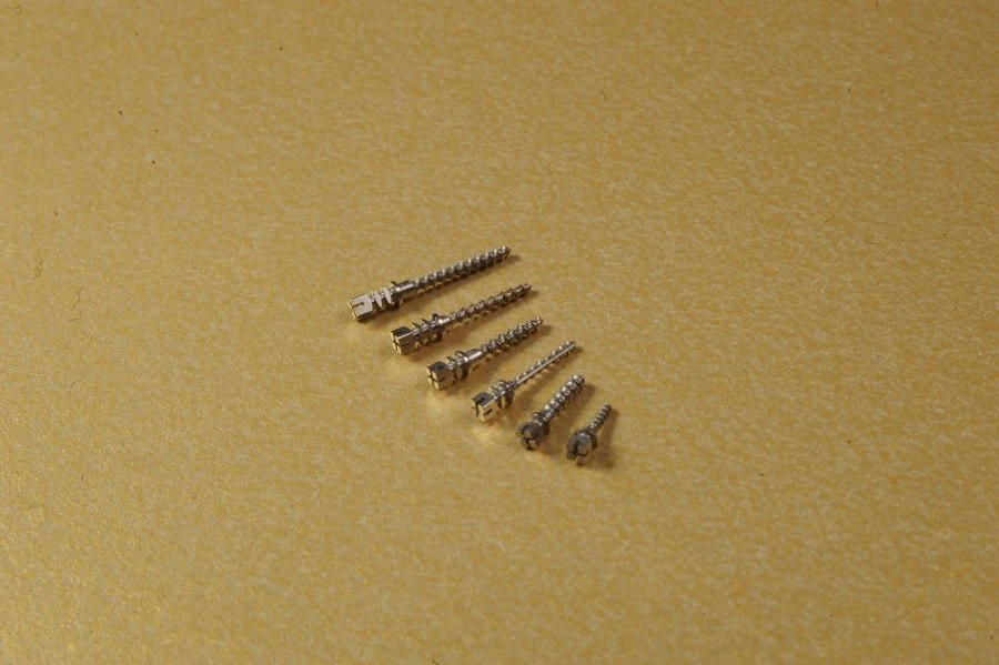 Reinforced titanium intracanal pin SHVTU-S6