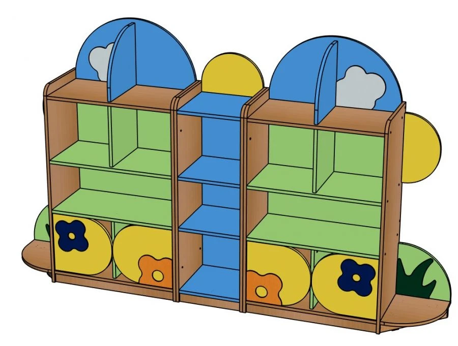 Shelving Unit ''Tsvetik'' / SZh76