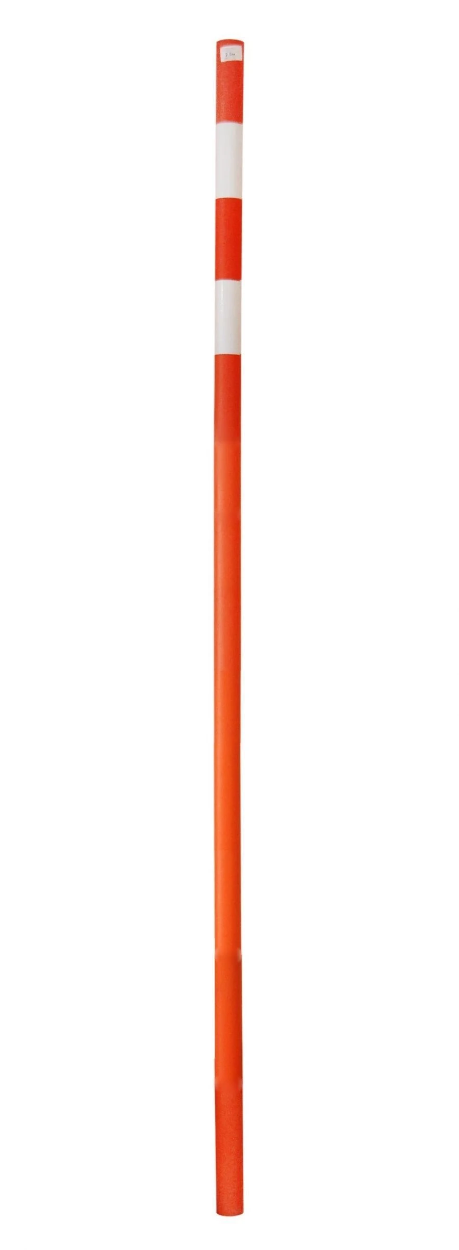 Milestone plastic VP-1,2 Height 1,2 m, diameter 40 mm with 2 white stripes 100 mm each