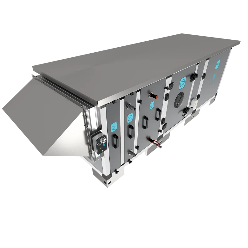 Heat-insulated sectional units of SVS type