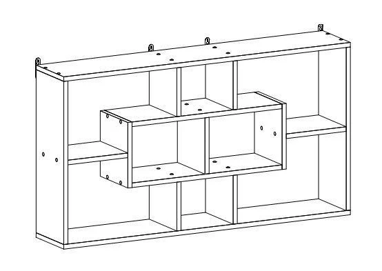 Shelves TV-DPOL-6.12.01