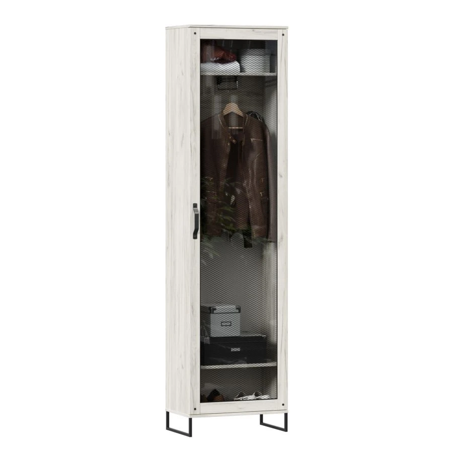 Sydney LD.672030.000 Single-leaf cupboard with glass (Oak Kraft white )