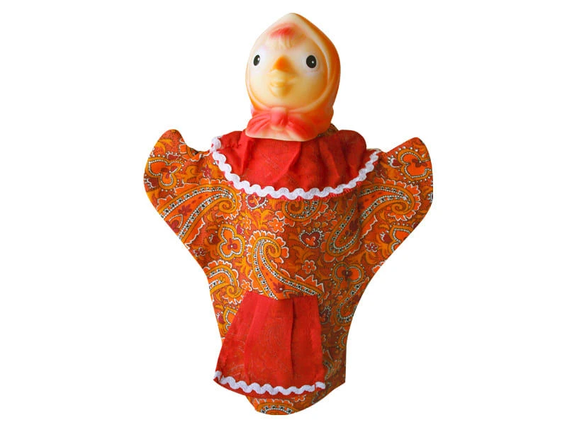 Puppet glove "Kurochka Ryaba"