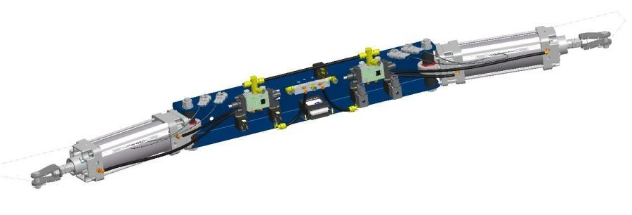 Vehicle door pneumatic actuator 40M2R63/116T1B005
