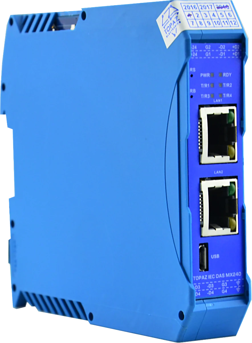 Data acquisition and transmission devices TOPAZ IEC DAS