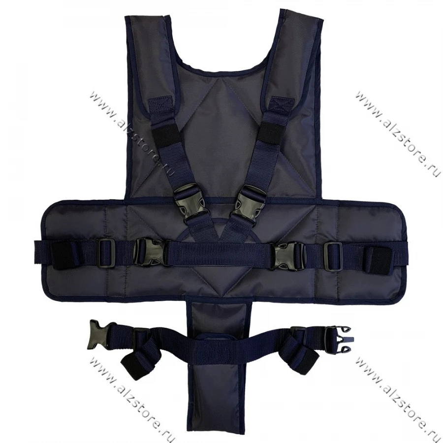 Vest with groin insert for wheelchair 2XL-3XL