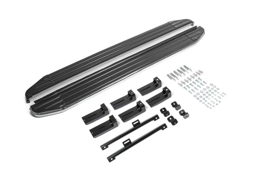 Sill plate "Premium" A180ALP + fastening kit, RIVAL, Skoda Kodiaq 2017-.