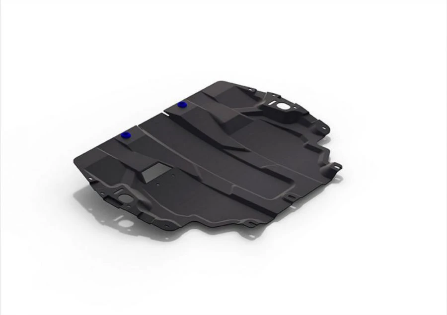 Crankcase protection + gearbox protection, Volkswagen Caddy 2015-, V - 1.6; except Webasto