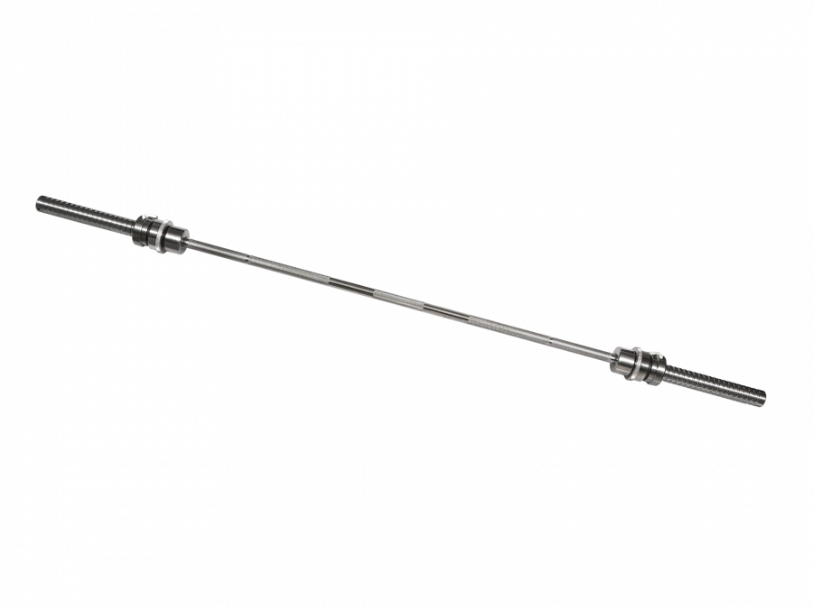 MB-BarM50H-2200O Reinforced (compound), length - 2200 mm. , bushing - 50 mm, Olympic lock, load up to 350 kg, weight 25 kg.