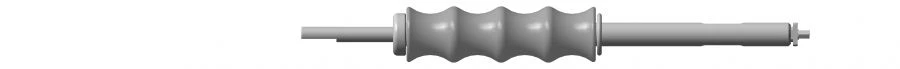 Screwdriver for polyaxial screws