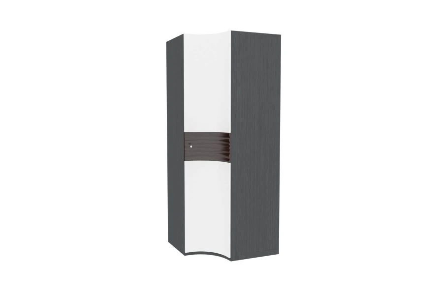 Sonata LD 628.050.000 corner wardrobe (Grey/Chocolate/Wenge Tsavo )