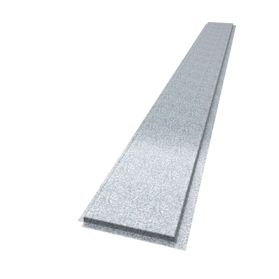 Linear metal panel "Yar'panel" -XL - wide (250 x 2 470 mm) -Zinc -0,7 mm