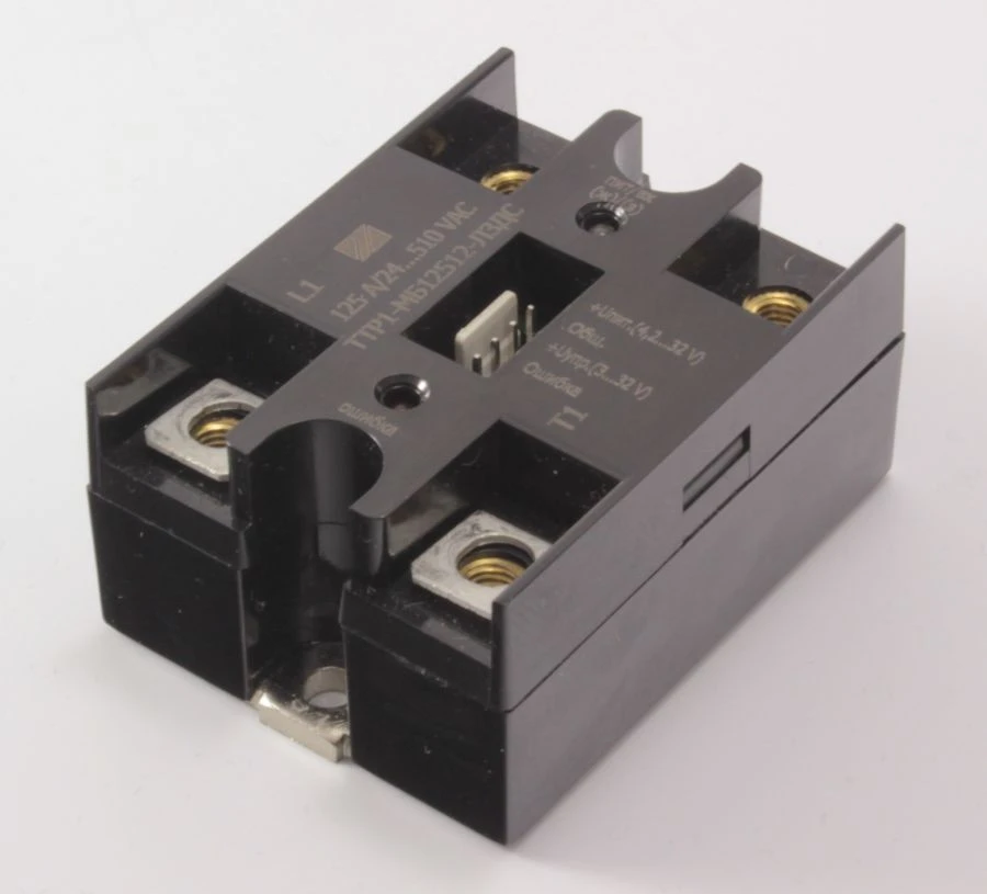 Solid-state relays of alternating current one and two-channel in innovative design 1 (Relay TTR1-MB06312-L3DS YASHGK.431162.225T