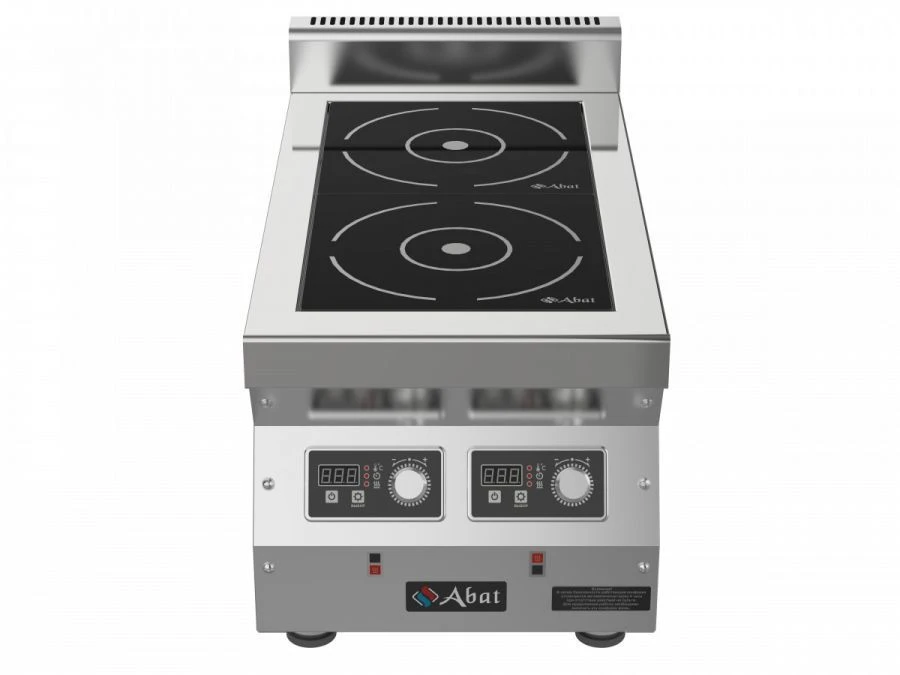 Two-burner induction cooker, type KIP-27H-5,0 for catering enterprises (table-top)