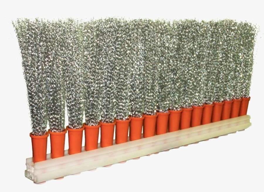 Metal lint cassette brushes