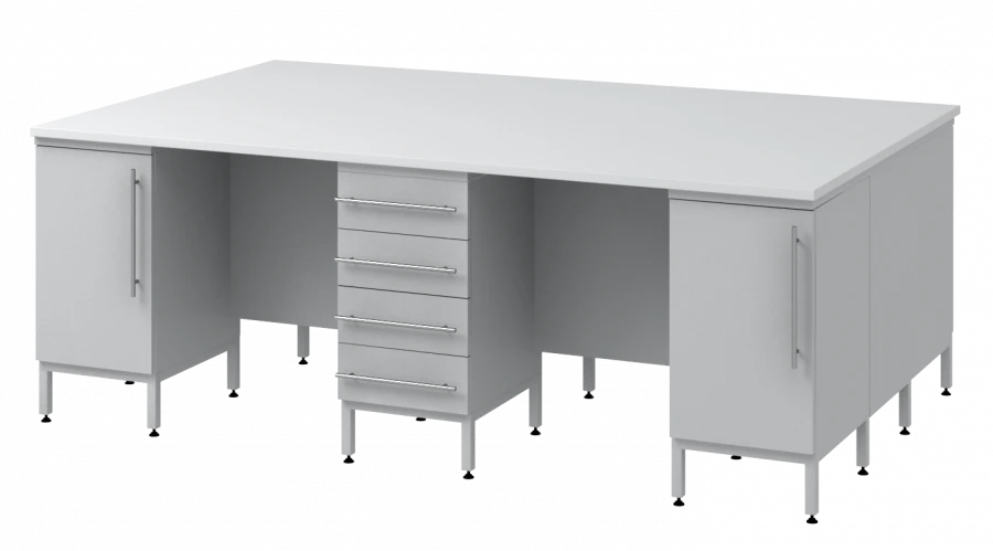 High island table on pedestal units 2400 SOTL in