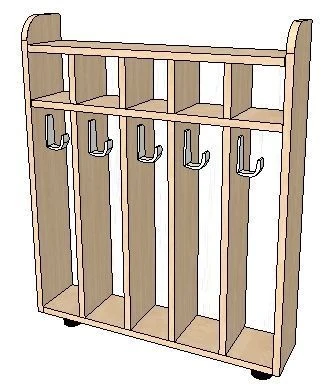Floor towel rack FN.MDU.01.08.00.00.00.00.
