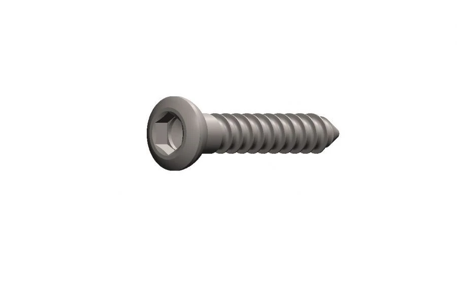 Cortical screw Ø 2,7 mm, length from 10 to 30 mm, spacing 2 mm, article number 22.09.XX
