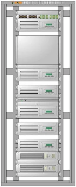 Concentrator of video surveillance ID-ShKV