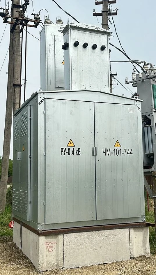 Complete transformer substation without transformer KTPN-VV-400/10/0.4-U1
